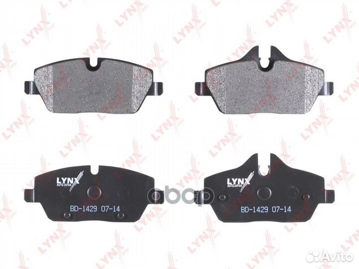 Колодки тормозные дисковые перед BMW E81/E8