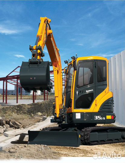 Услуги мини-экскаватора/ траншеи под коммуникаций