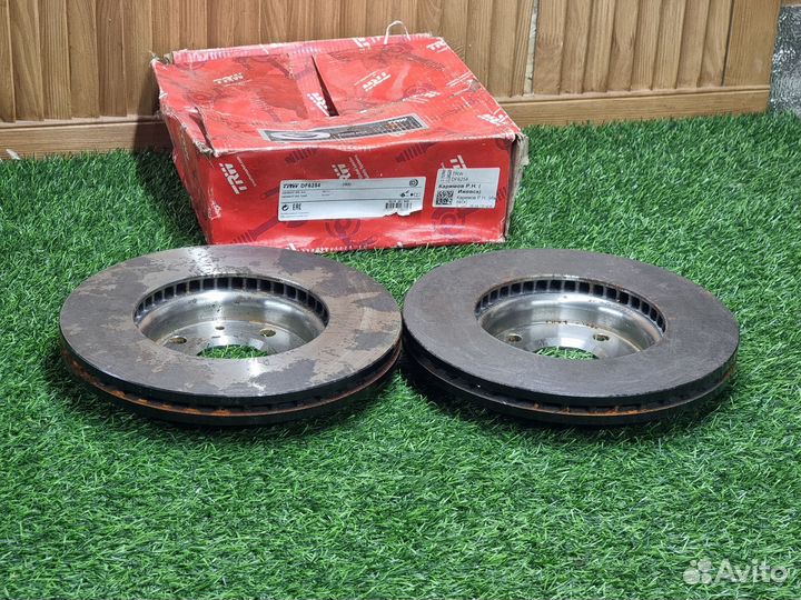 Диски торм перед Aveo T300 TRW