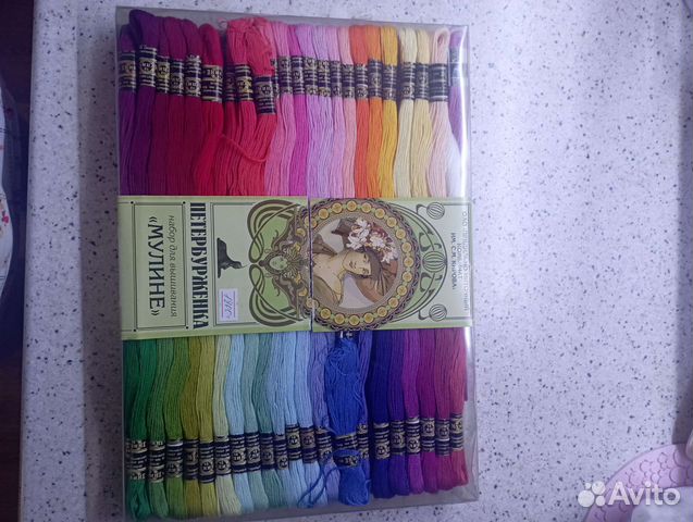 Нитки мулине для вышивания