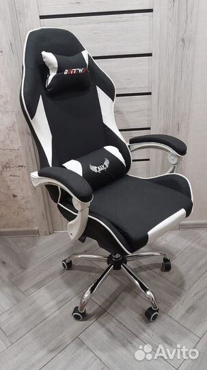 Игровое кресло из ткани