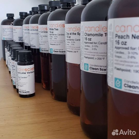 Ароматические масла из США от candlescience