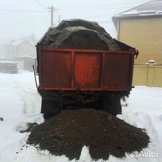 Песок карьерный с доставкой