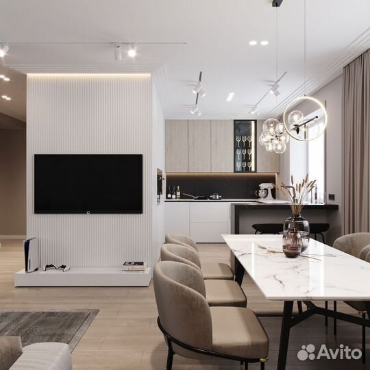 Кухня под потолок на заказ