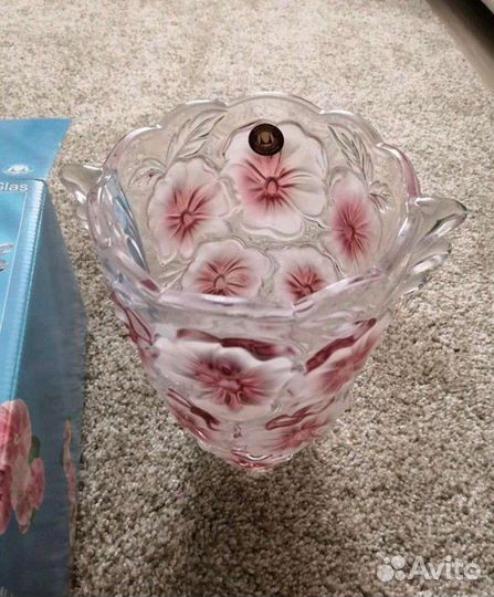 Хрустальная ваза