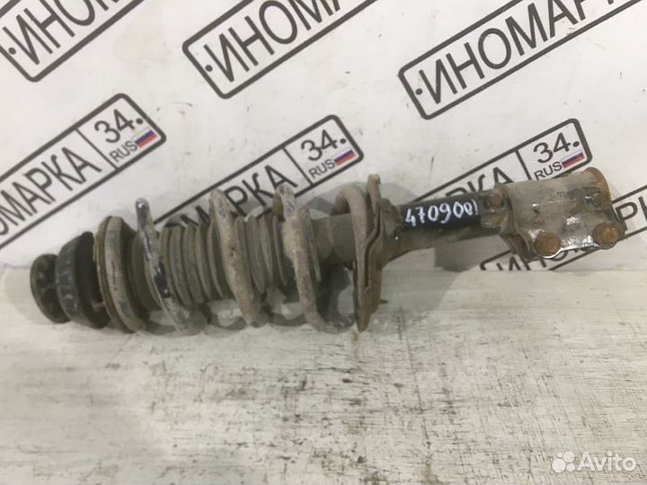 Стойка передняя левая всборе hyundai solaris