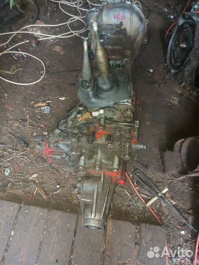 МКПП Митсубиси Паджеро 2 4d56 в сборе с раздаткой