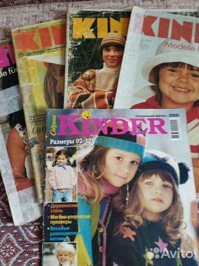 Журналы по вязанию 4шт 1 продан