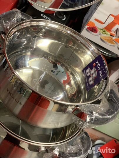 Набор кастрюль новый