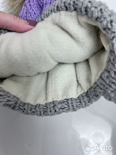 Шапка зимняя для девочки 48 50