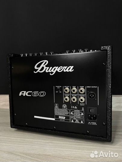 Комбоусилитель для акустической гитары Bugera AC60