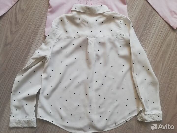 Блузки школьные 128-134