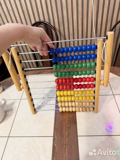 Счеты деревянные