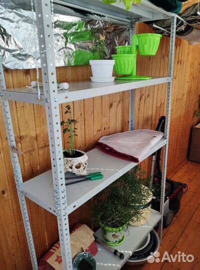 Стеллажи металлические сборные для хранения