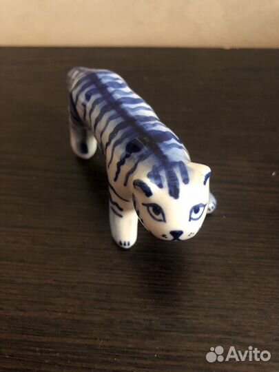 Тигр Гжель СССР