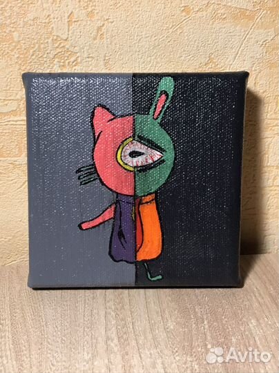 Картина акрилом