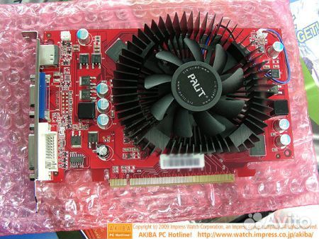Видеокарта Palit GeForce 9600GT 512Mb