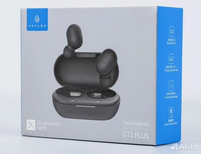Беспроводные наушники Haylou GT1 plus aptx