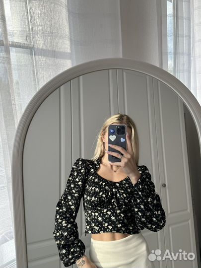 Топ женский с длинными рукавами