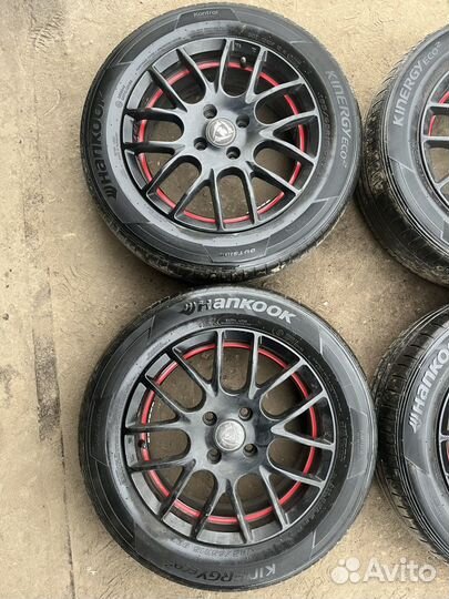 Колеса r15 летние в сборе рио, салярис 4/100