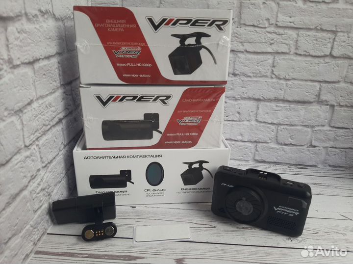 Антирадар с видеорегистратором Viper combo fit