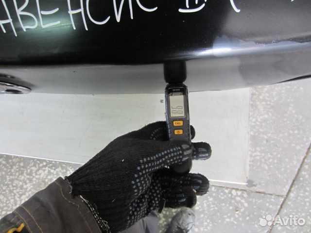 Дверь багажника без стекла Тойота Авенсис 3