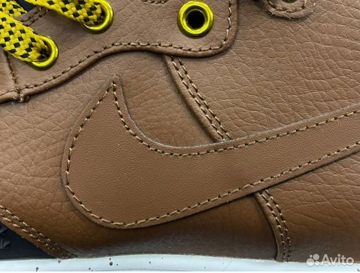 Nike Lunar Force 1 Duckboot, Brown Black