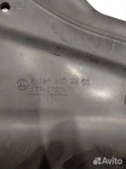 Защита кузова задняя правая Mercedes-Benz Ml 164