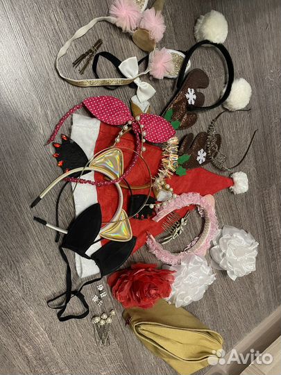 Ободок для волос с ушками