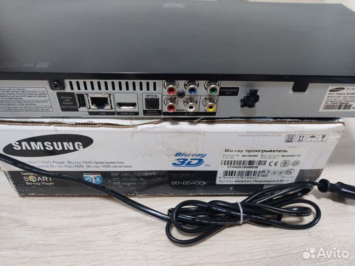 Blu ray плеер Samsung bd d5400k