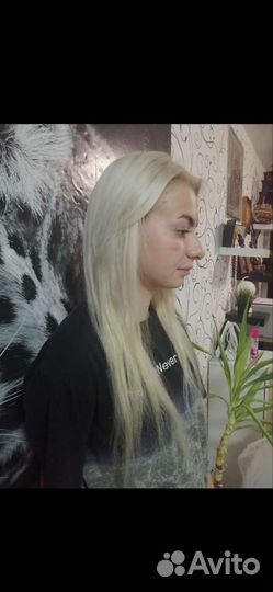 Наращивание волос на дому