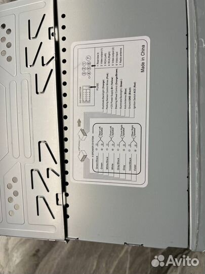 Магнитола pioneer новая 1din с Bluetooth с экраном