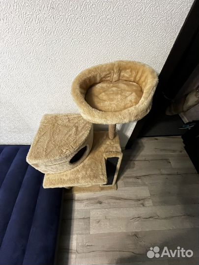 Когтеточка домик для кошки