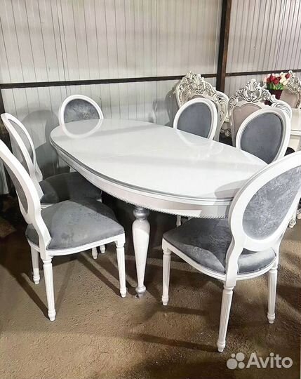 Обеденная группа стол стулья от производителя