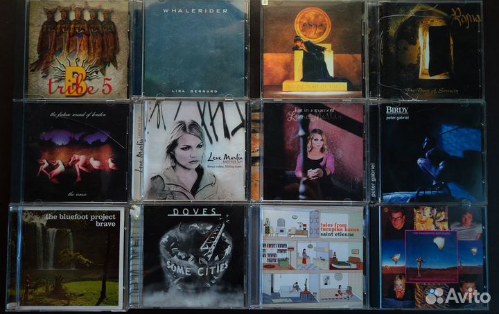 CD диски с музыкой из личной коллекции