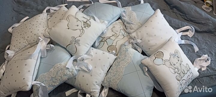 Бортики в кроватку