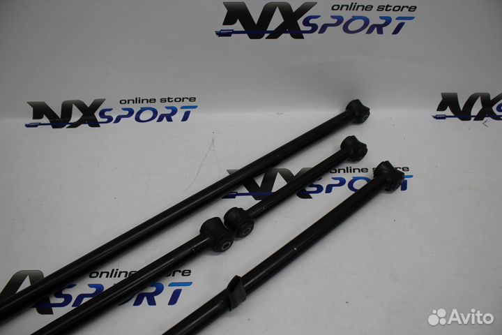 Комплект (Черных) реактивных тяг (штанг) 2107,Нива