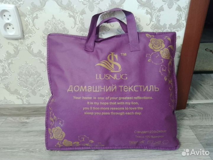 Покрывало новое с сумкой