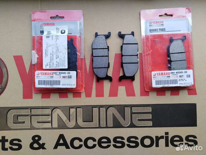 Оригинальные колодки Yamaha XV 1600 XVZ1300