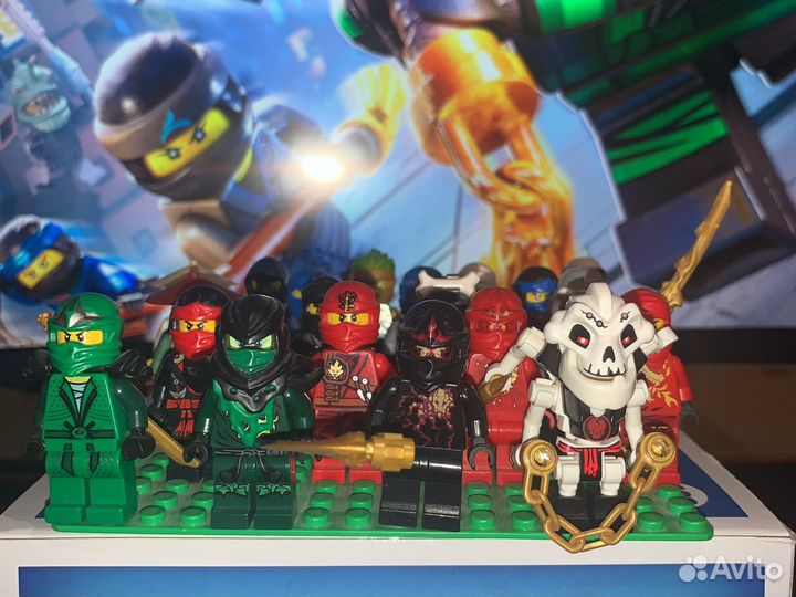 Lego Ninjago минифигурки