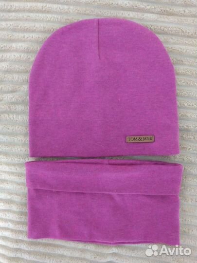 Шапка+снуд для прогулок