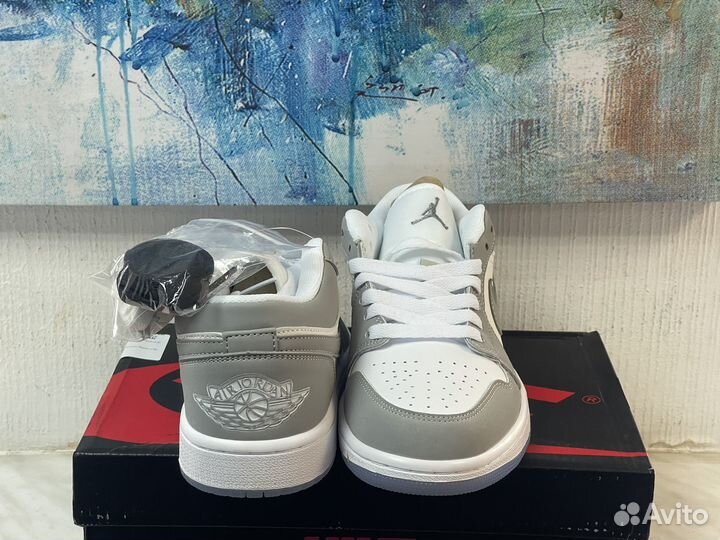 Nike Air Jordan 1 Low Wolf Grey