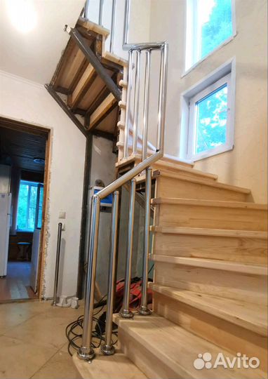 Перила, поручни из нержавеющей стали