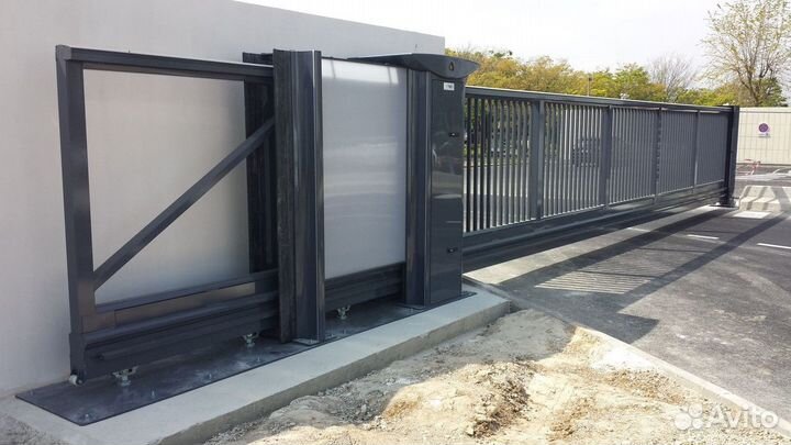 Откатные ворота под ключ