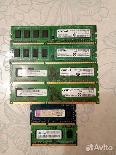 Оперативная память ddr3 ddr4 1gb 2gb 4gb 8gb
