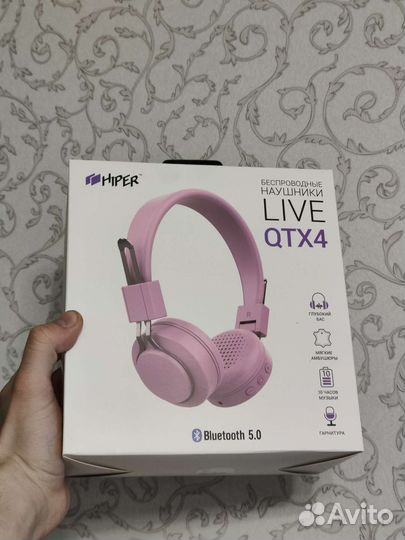 Беспроводные наушники hiper live QTX4