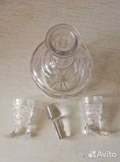 Графин хрустальный СССР
