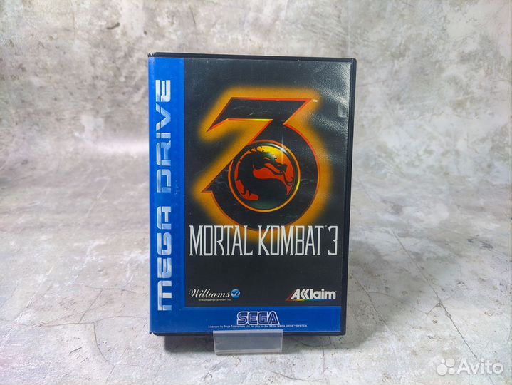 Mortal Kombat 3 Sega Mega Drive