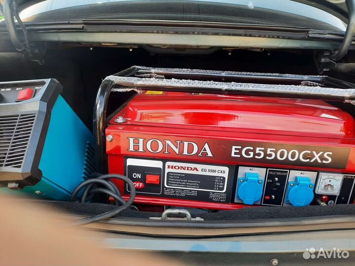 Генератор бензиновый honda eg 5500cxs