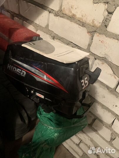 Лодочный мотор hidea 3.5